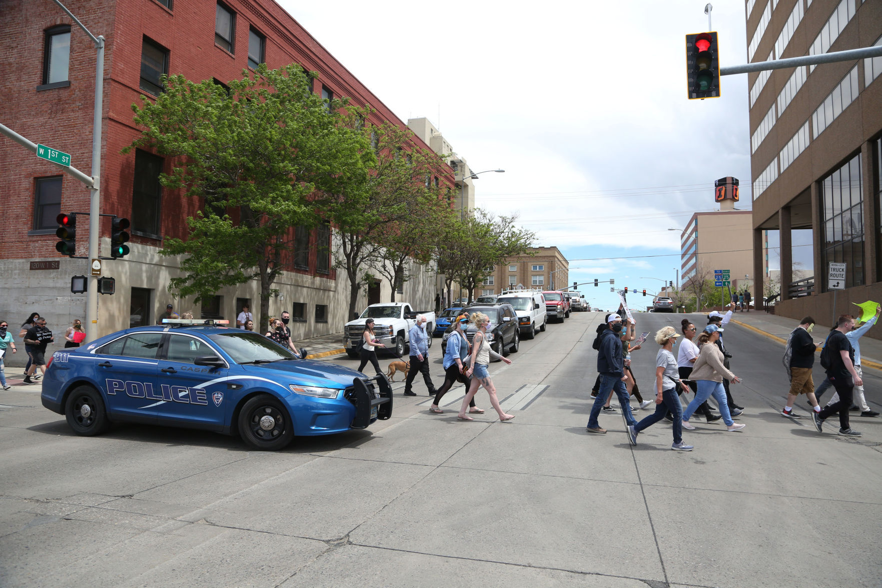 George Floyd protest